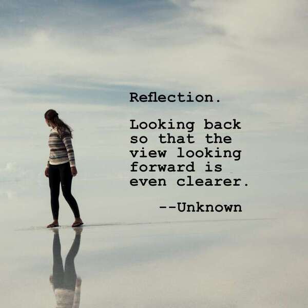 On the last day of this month, take a moment to reflect on what has happened and where you are headed in March.