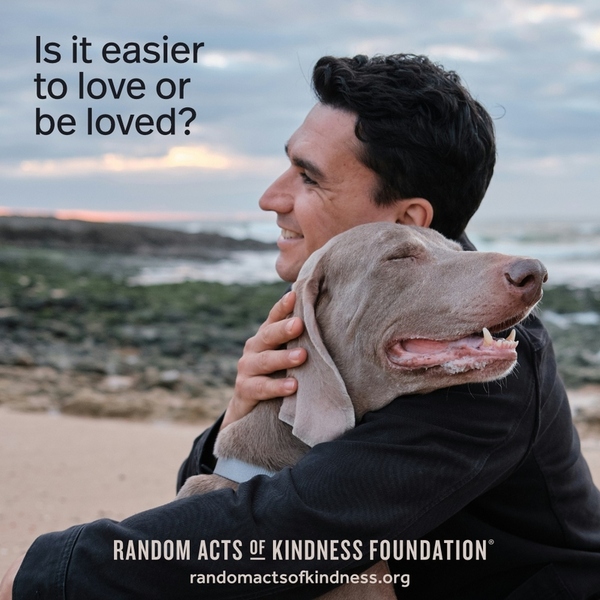 Is it easier to love or be loved? —Brooke